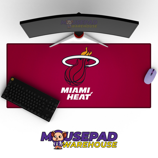 Miami Heat V3 Mousepad Mockup