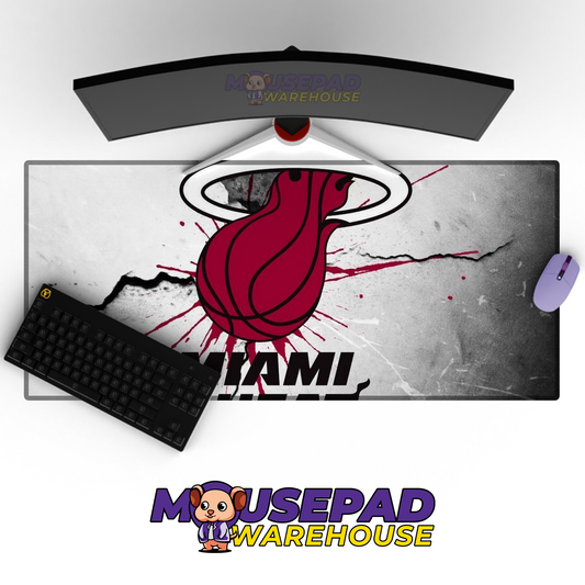 Miami Heat V5 Mousepad Mockup
