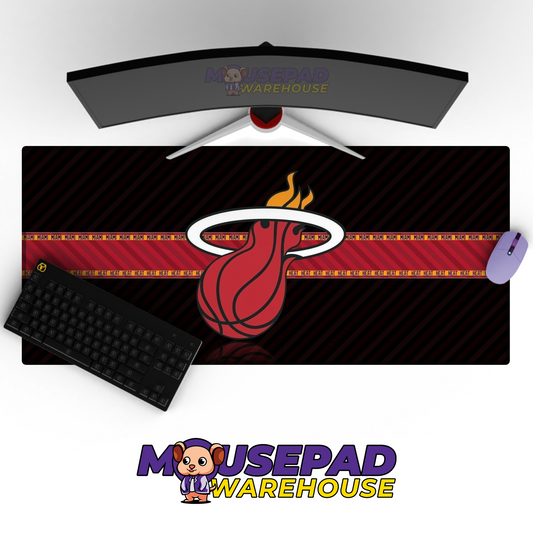 Miami Heat V7 Mousepad Mockup
