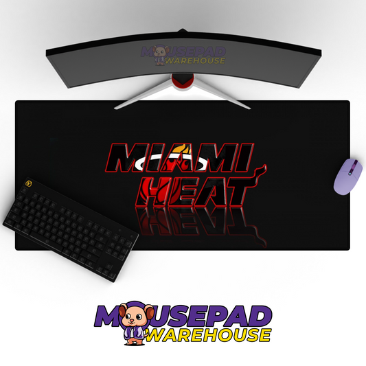Miami Heat V8 Mousepad Mockup