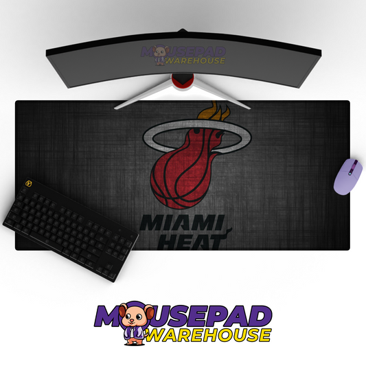 Miami Heat V9 Mousepad Mockup