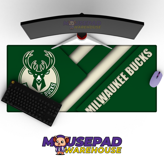 Milwaukee Bucks V12 Mousepad Mockup
