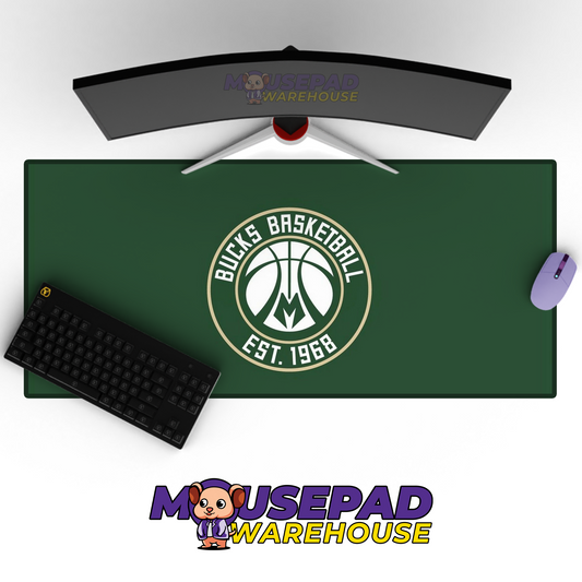 Milwaukee Bucks V16 Mousepad Mockup