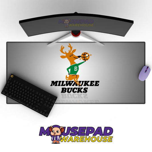 Milwaukee Bucks V20 Mousepad Mockup