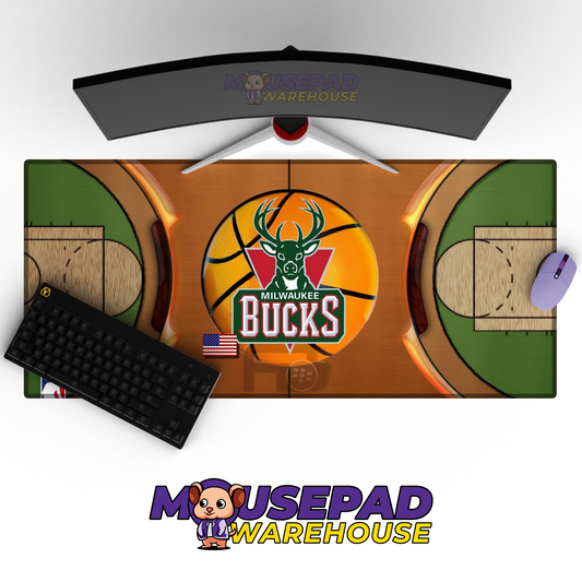 Milwaukee Bucks V21 Mousepad Mockup
