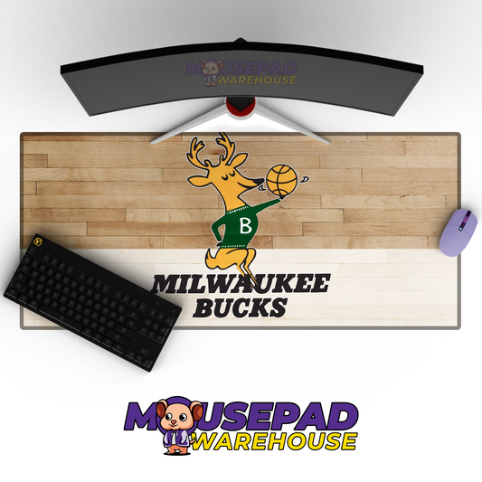 Milwaukee Bucks V28 Mousepad Mockup