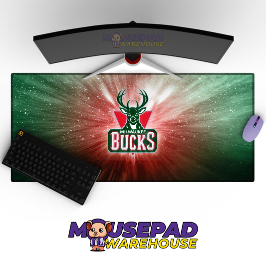 Milwaukee Bucks V6 Mousepad Mockup
