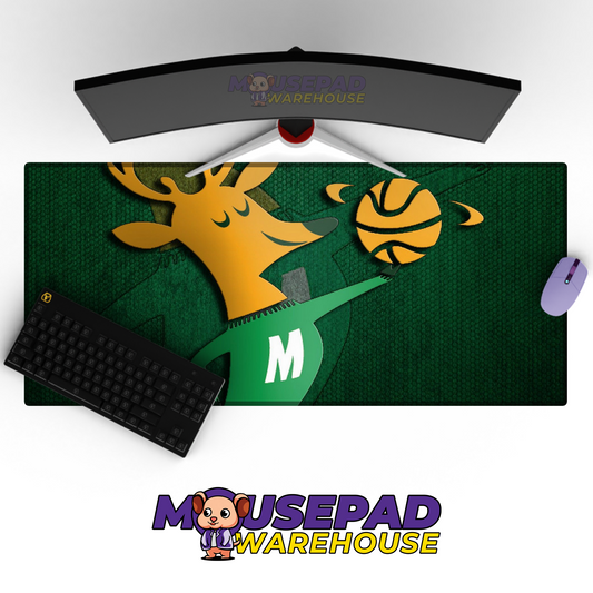 Milwaukee Bucks V7 Mousepad Mockup