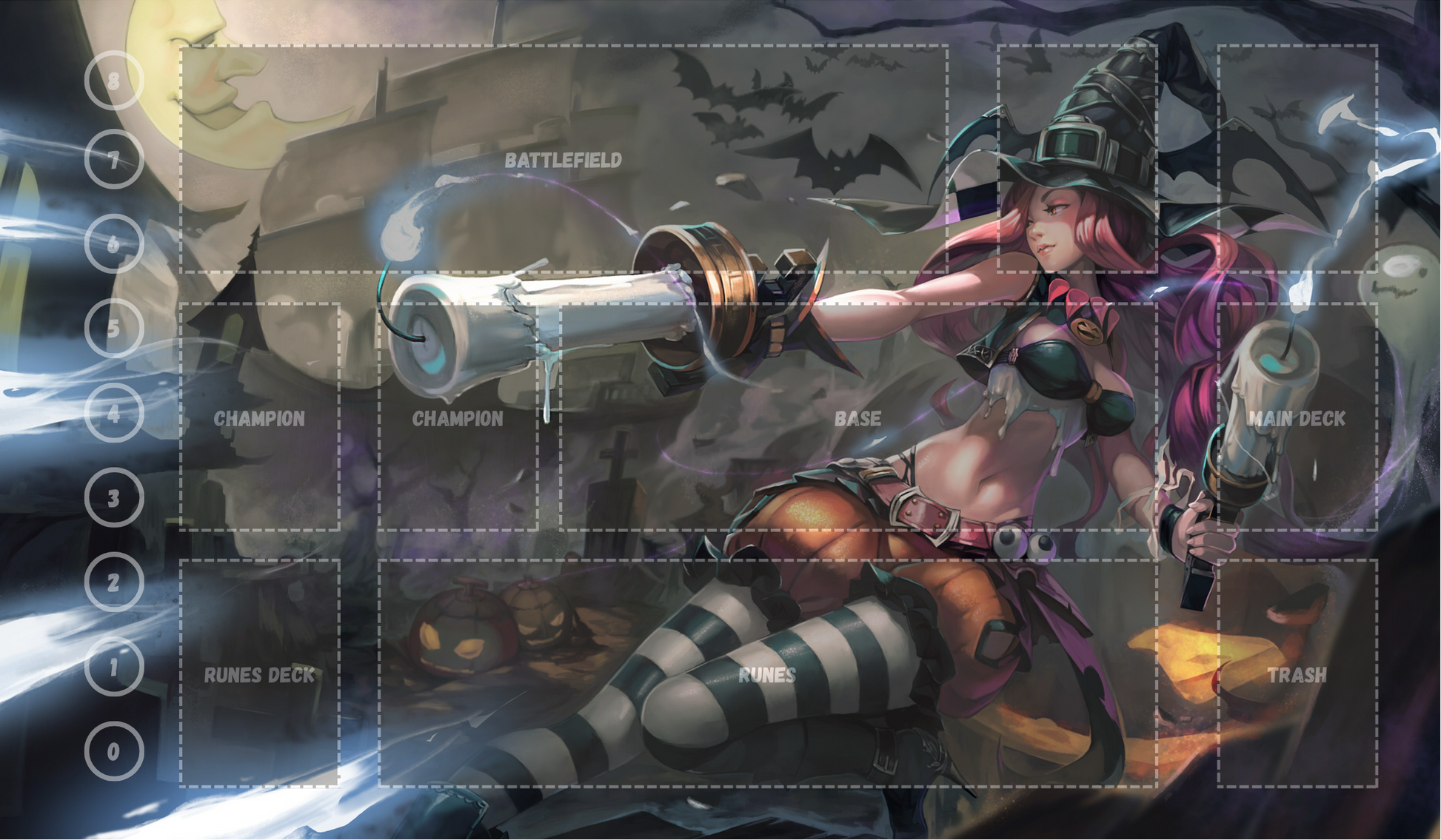 Miss Fortune V2 - RiftBound Trading Card Game Playmat