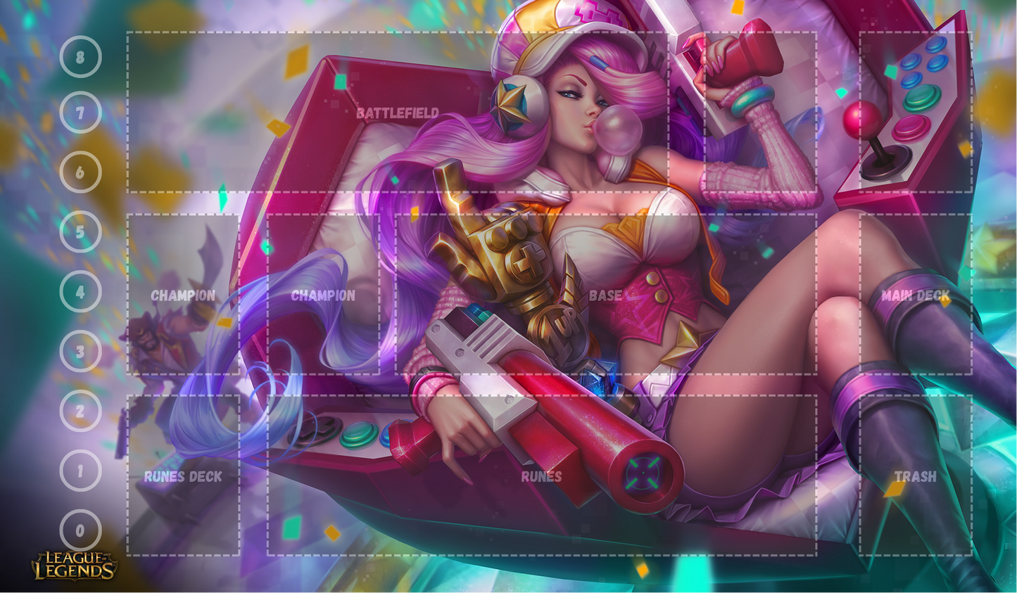 Miss Fortune V4 - RiftBound Trading Card Game Playmat