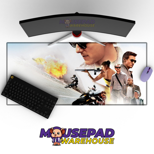Mission Impossible V12 Mousepad Mockup