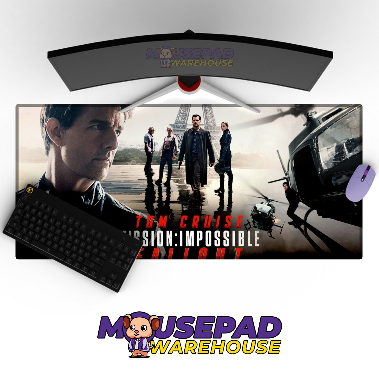 Mission Impossible V13 Mousepad Mockup