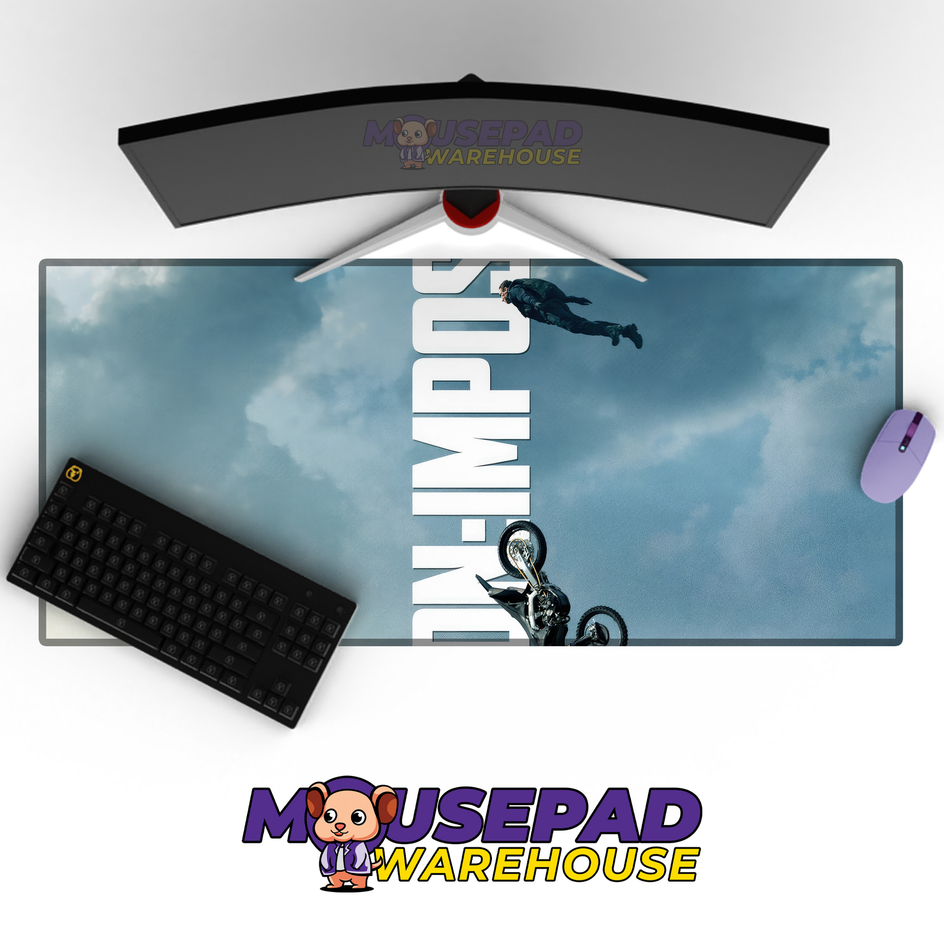 Mission Impossible V5 Mousepad Mockup