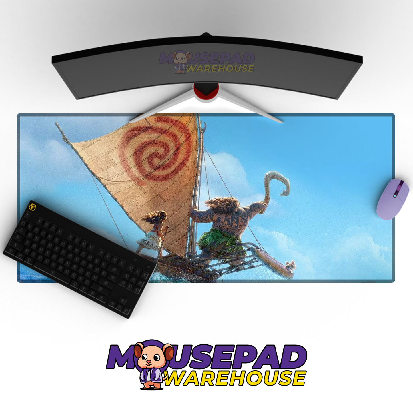 Moana V12 Mousepad Mockup