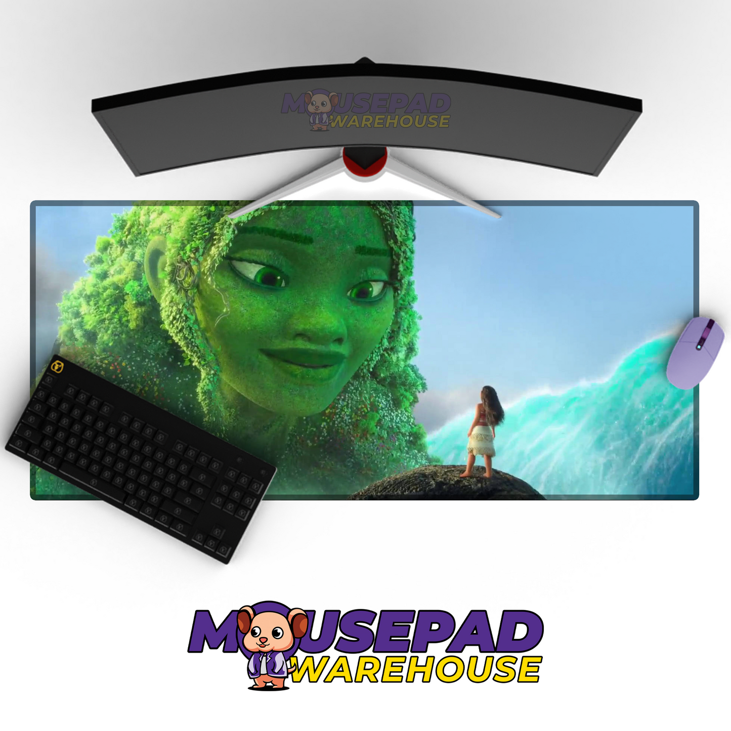 Moana V1 Mousepad Mockup