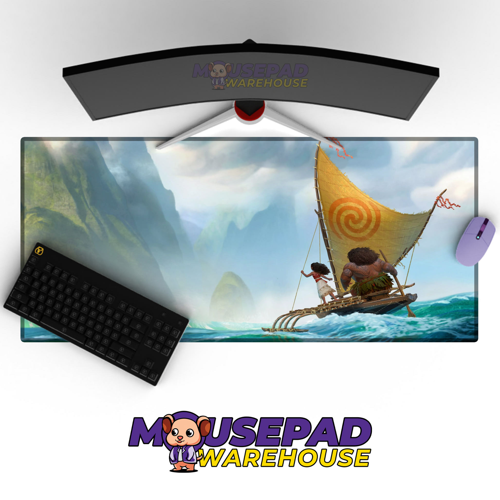 Moana V22 Mousepad Mockup