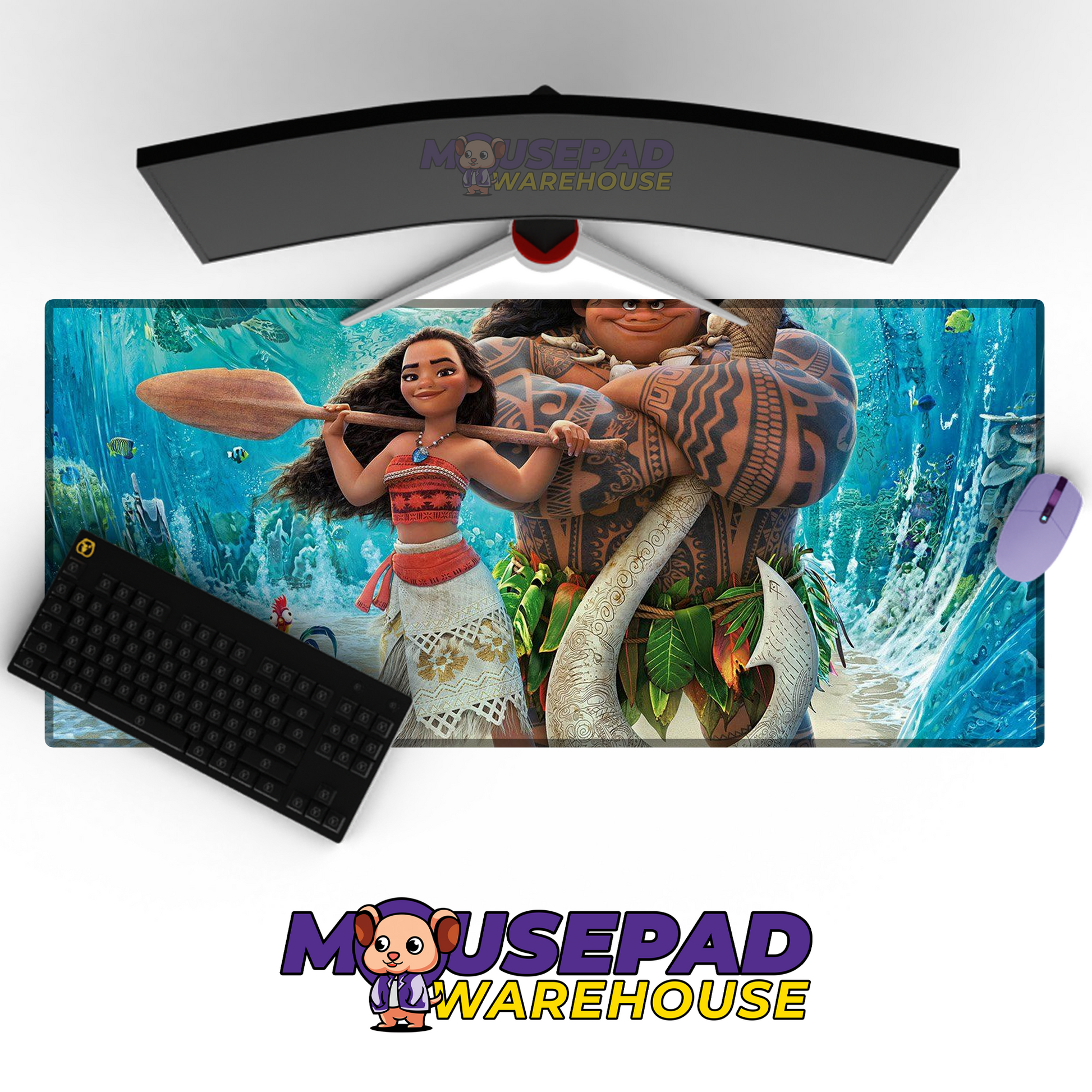 Moana V25 Mousepad Mockup