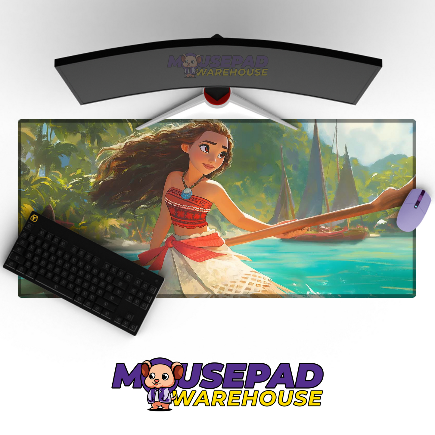 Moana V28 Mousepad Mockup