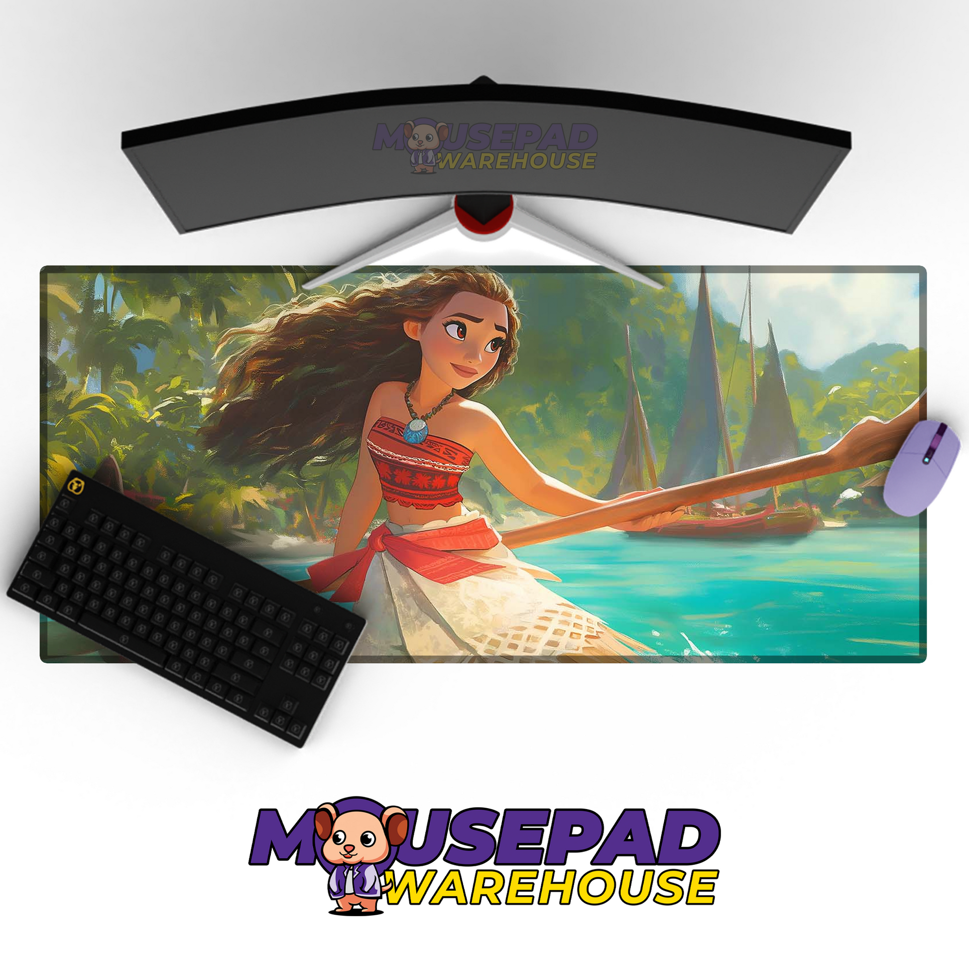 Moana V28 Mousepad Mockup