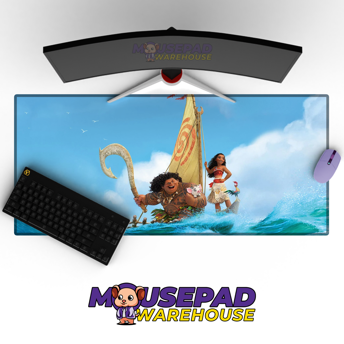 Moana V31 Mousepad Mockup
