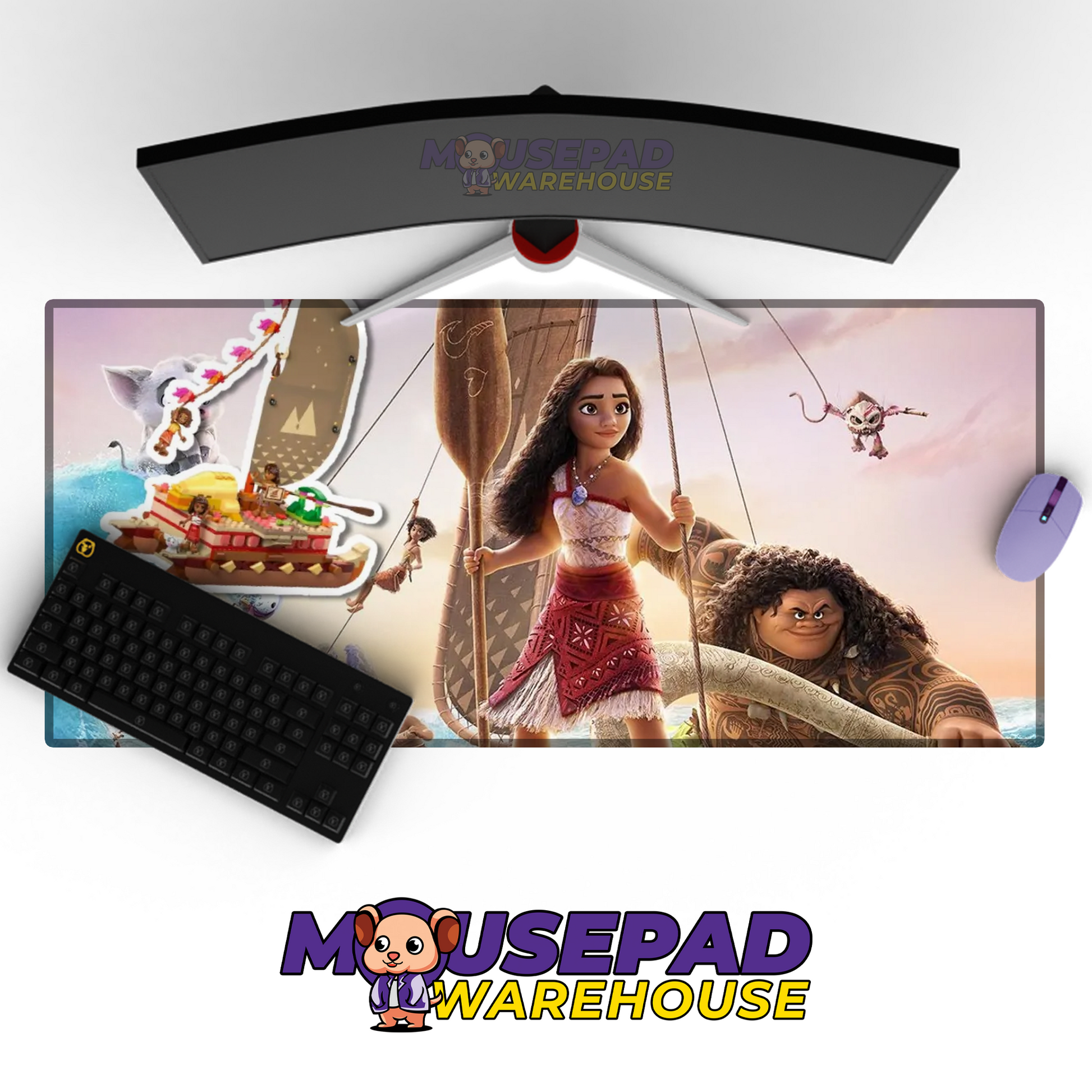 Moana V36 Mousepad Mockup