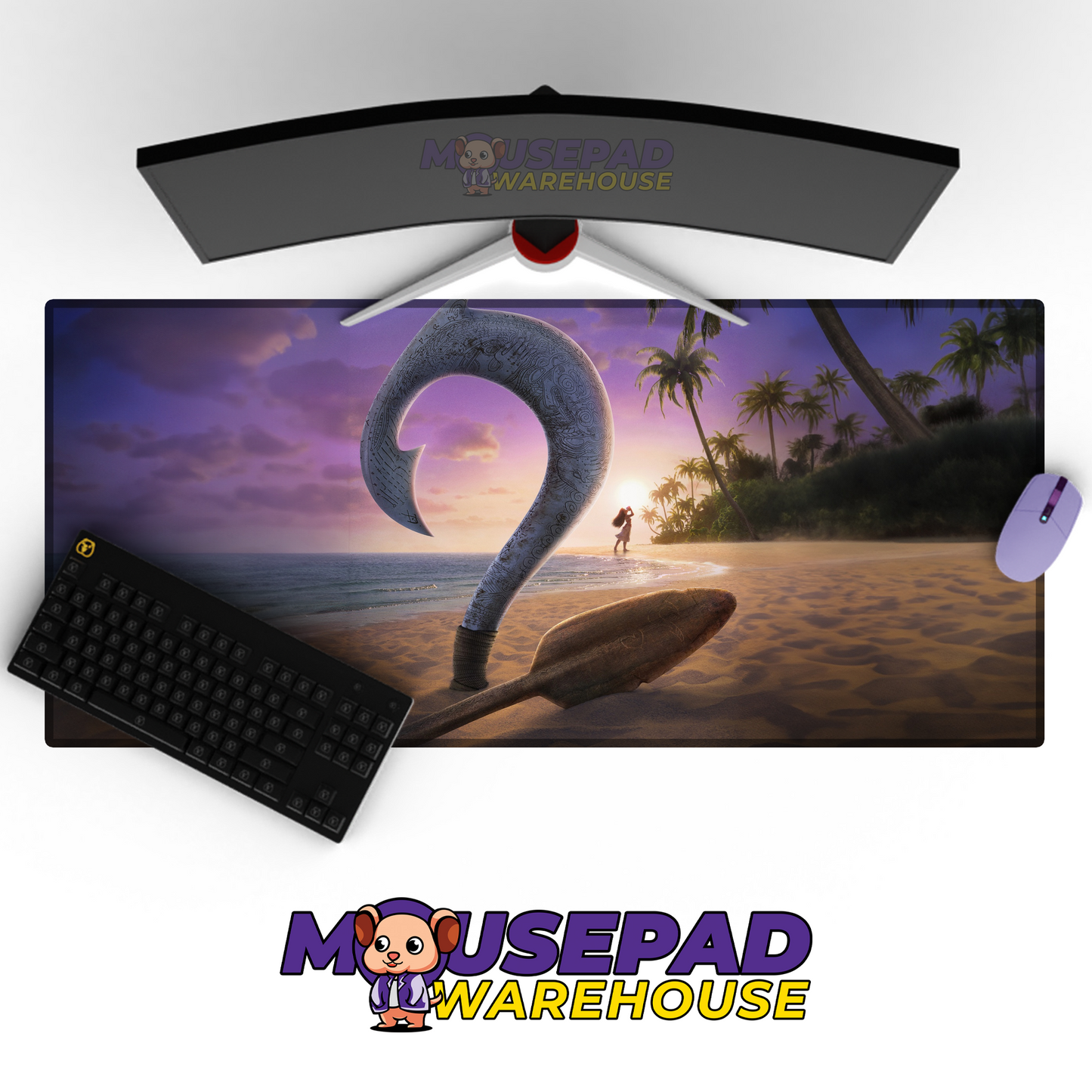 Moana V4 Mousepad Mockup