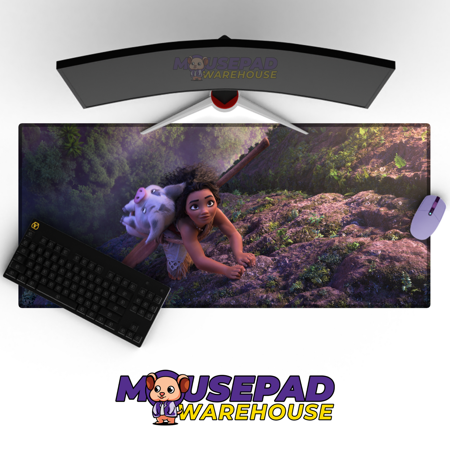 Moana V7 Mousepad Mockup