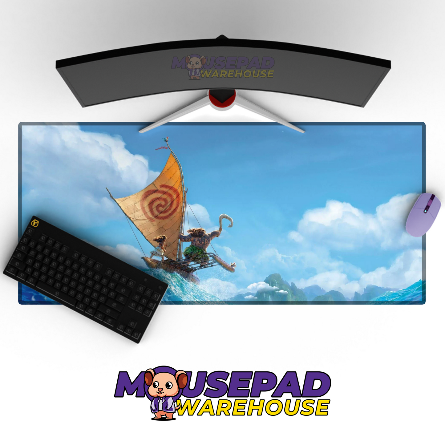 Moana V9 Mousepad Mockup