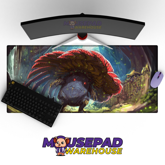 Monster Hunter V16 Mousepad Mockup