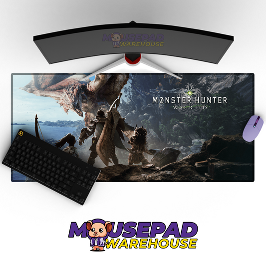 Monster Hunter V18 Mousepad Mockup