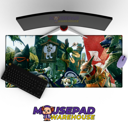 Monster Hunter V21 Mousepad Mockup