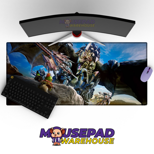 Monster Hunter V32 Mousepad Mockup
