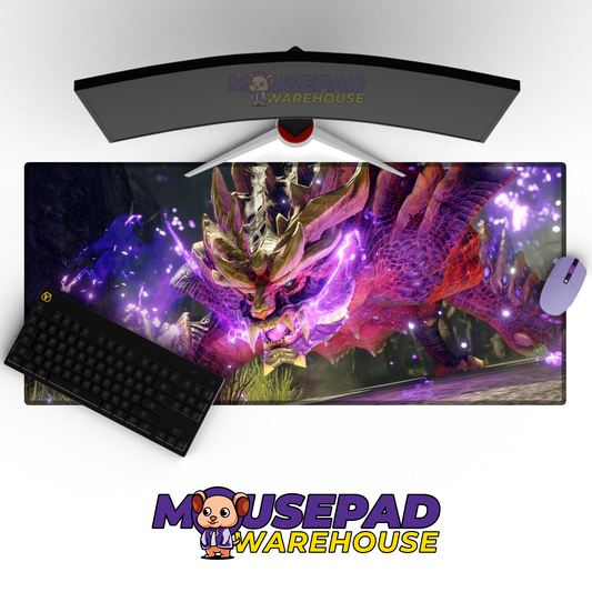 Monster Hunter V34 Mousepad Mockup