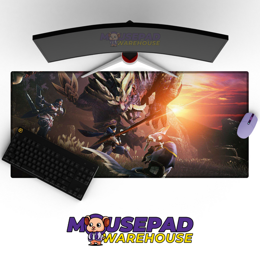Monster Hunter V37 Mousepad Mockup