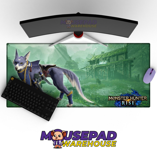 Monster Hunter V38 Mousepad Mockup