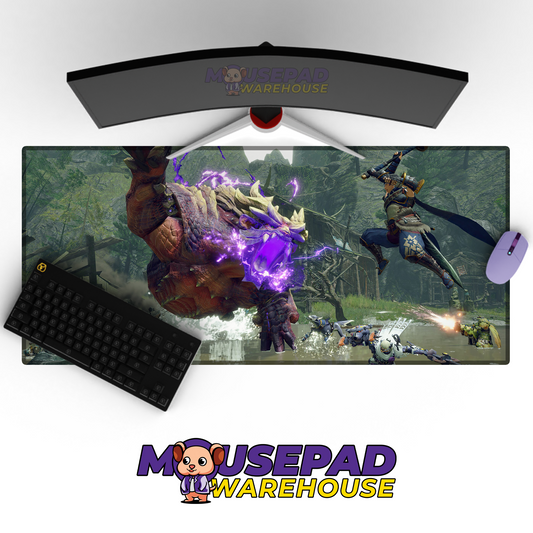 Monster Hunter V39 Mousepad Mockup