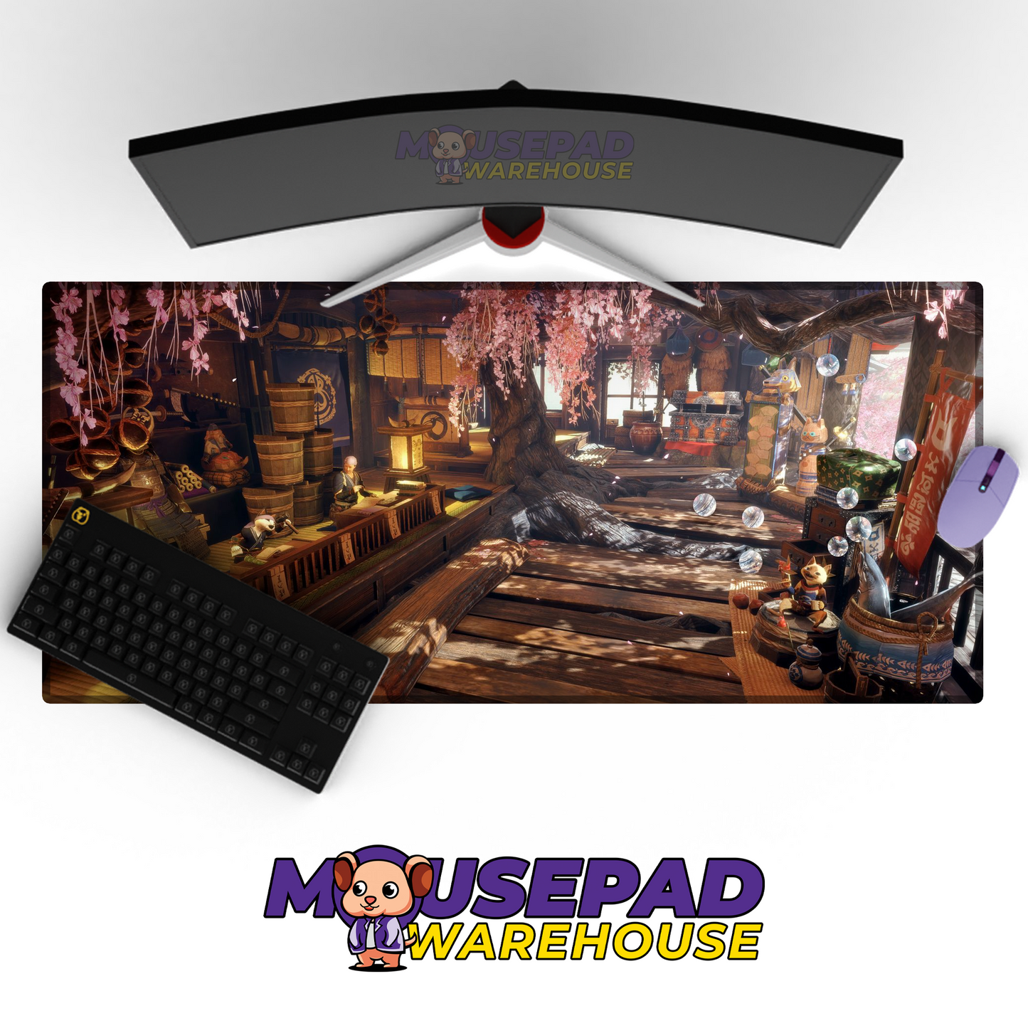 Monster Hunter V7 Mousepad Mockup