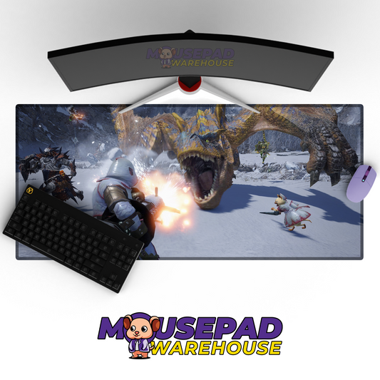 Monster Hunter V9 Mousepad Mockup