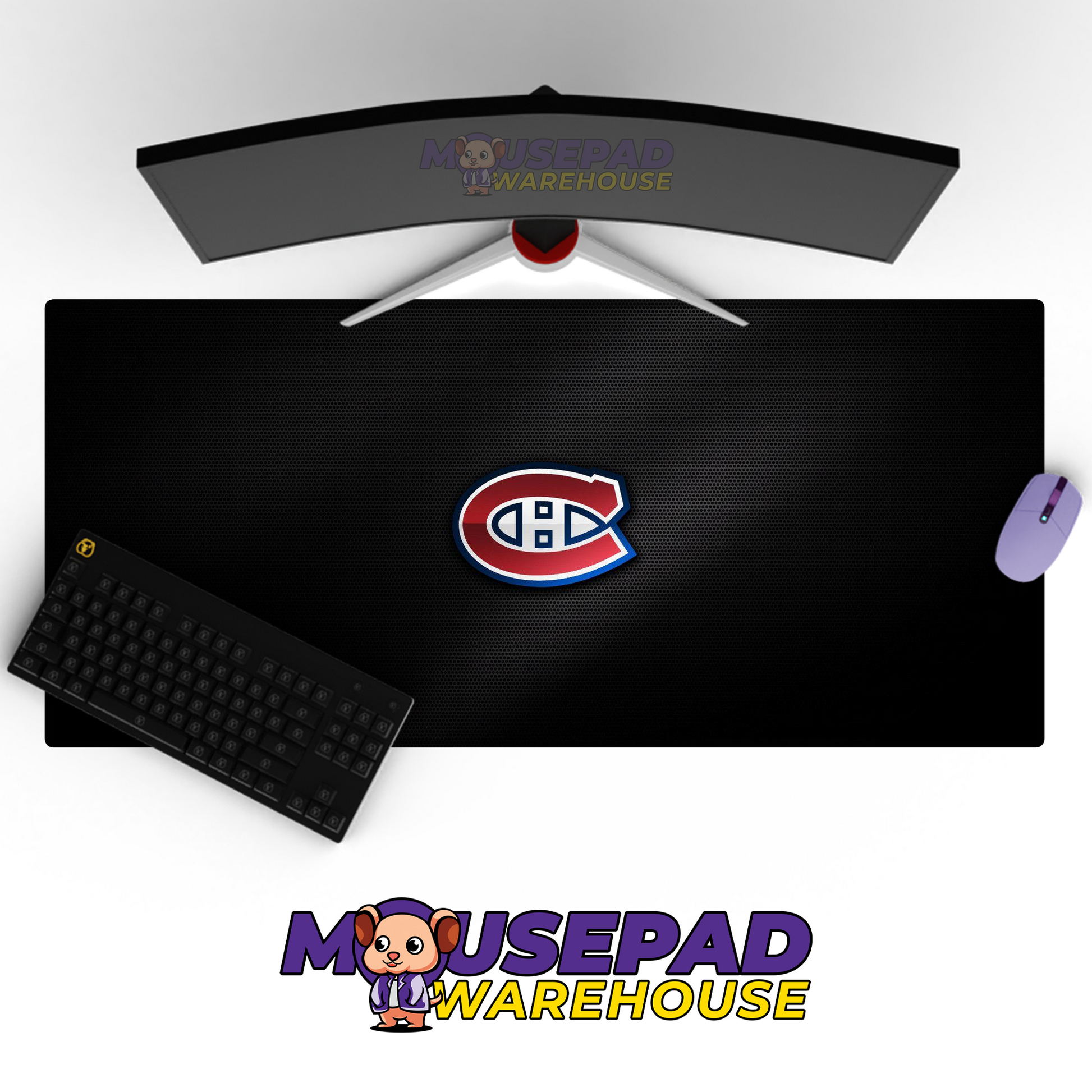 Montreal Canadiens V10 Mousepad Deskmat Mockup