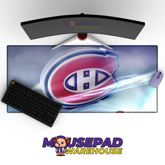 Montreal Canadiens V16 Mousepad Deskmat Mockup