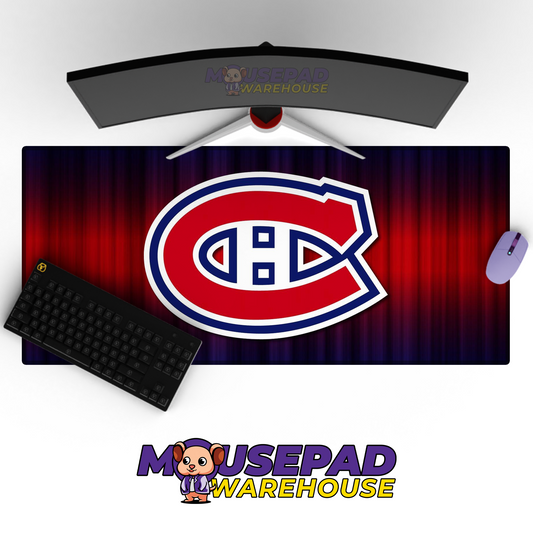 Montreal Canadiens V21 Mousepad Deskmat Mockup