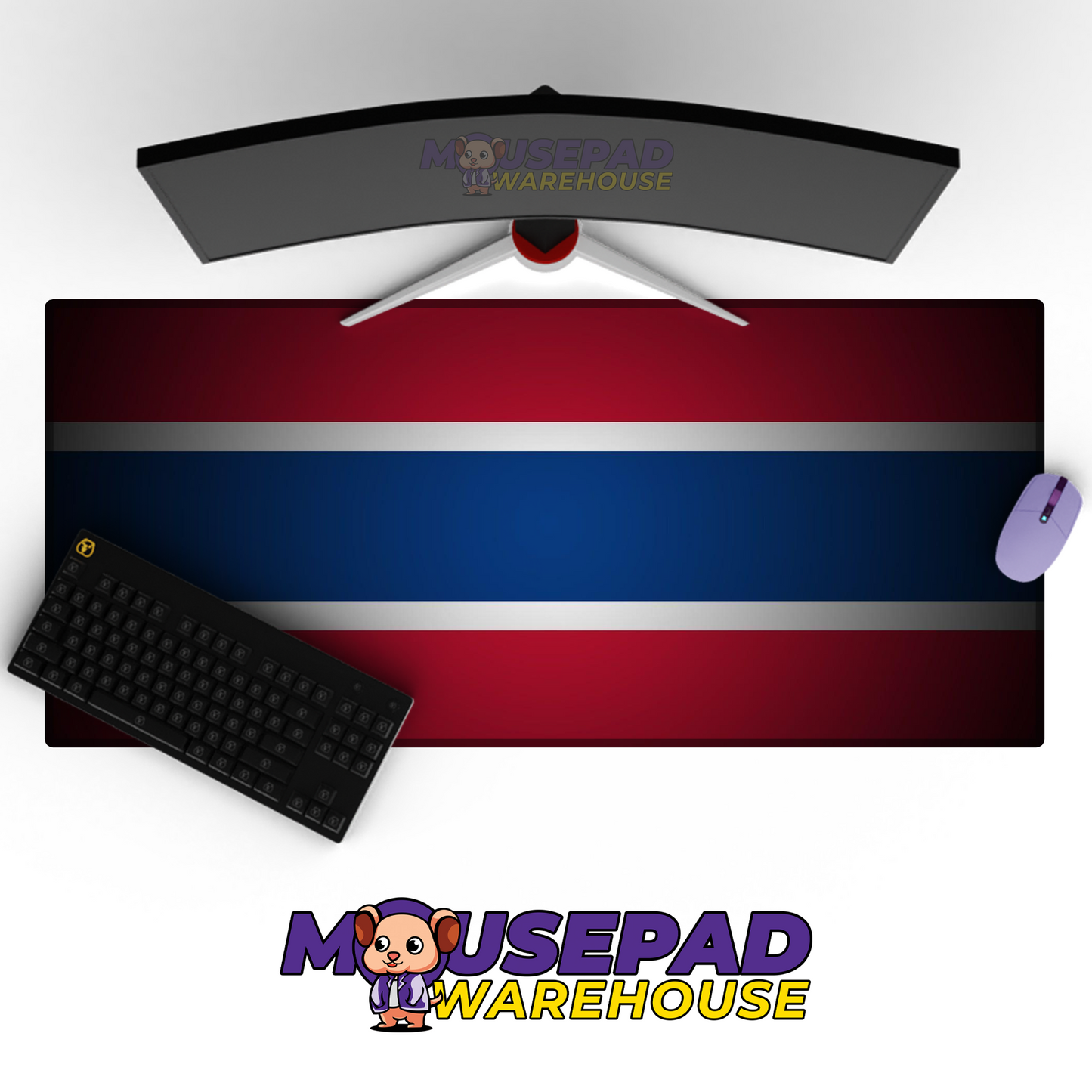 Montreal Canadiens V23 Mousepad Deskmat Mockup