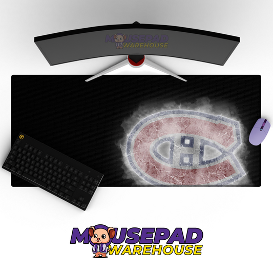 Montreal Canadiens V25 Mousepad Deskmat Mockup