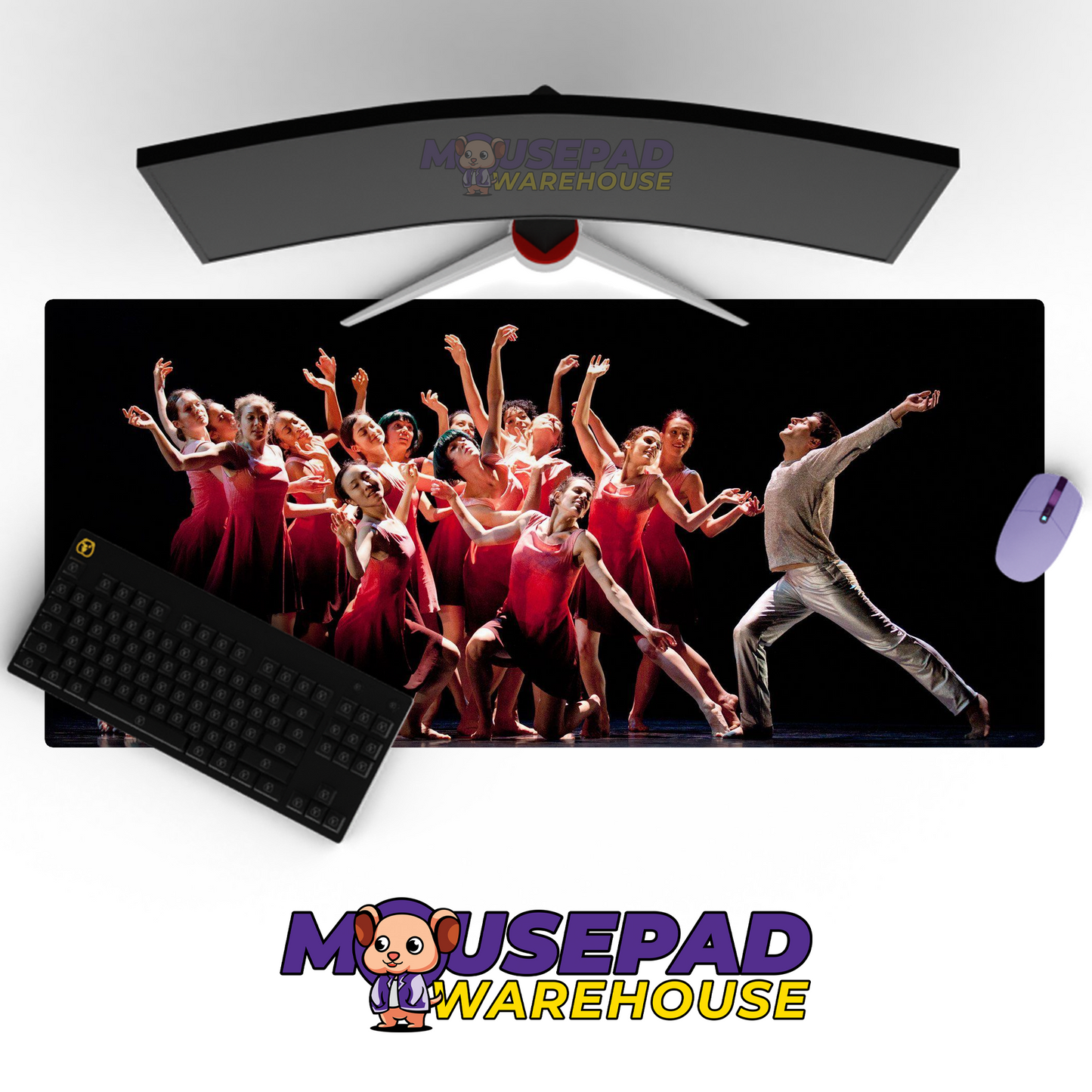 Montreal Canadiens V29 Mousepad Deskmat Mockup