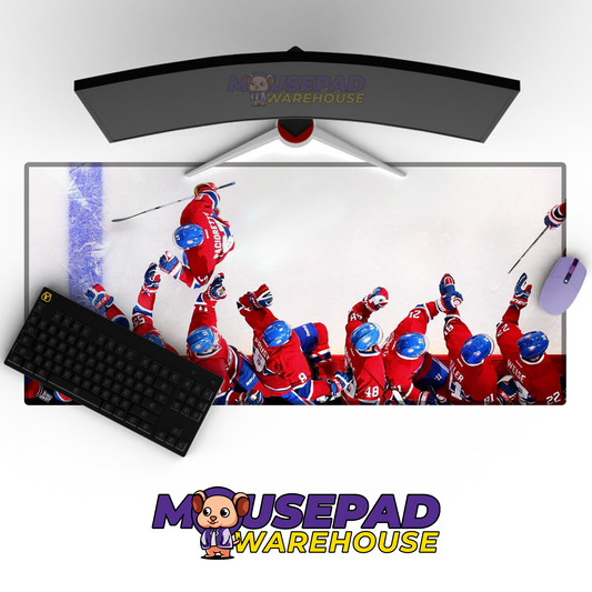 Montreal Canadiens V30 Mousepad Deskmat Mockup