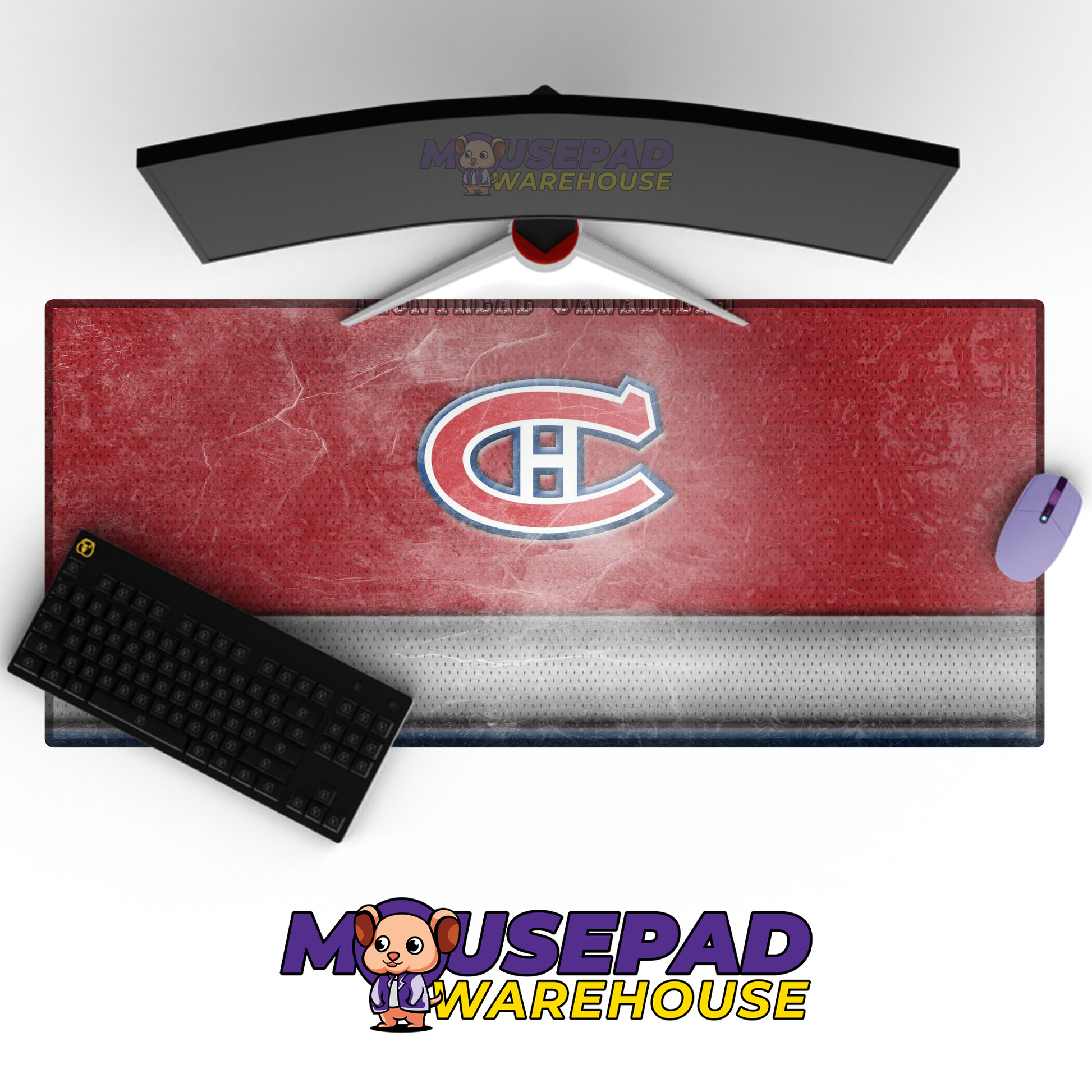 Montreal Canadiens V32 Mousepad Deskmat Mockup