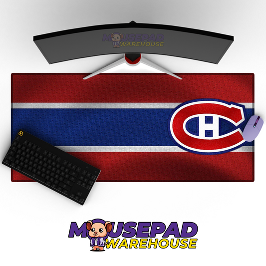 Montreal Canadiens V5 Mousepad Deskmat Mockup