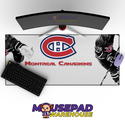 Montreal Canadiens V7 Mousepad Deskmat Mockup
