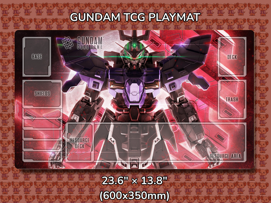 Moon Gundam Gundam TCG Playmat Mockup