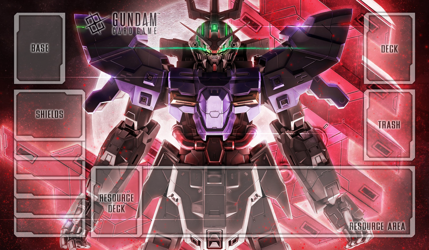 Moon Gundam Gundam TCG Playmat